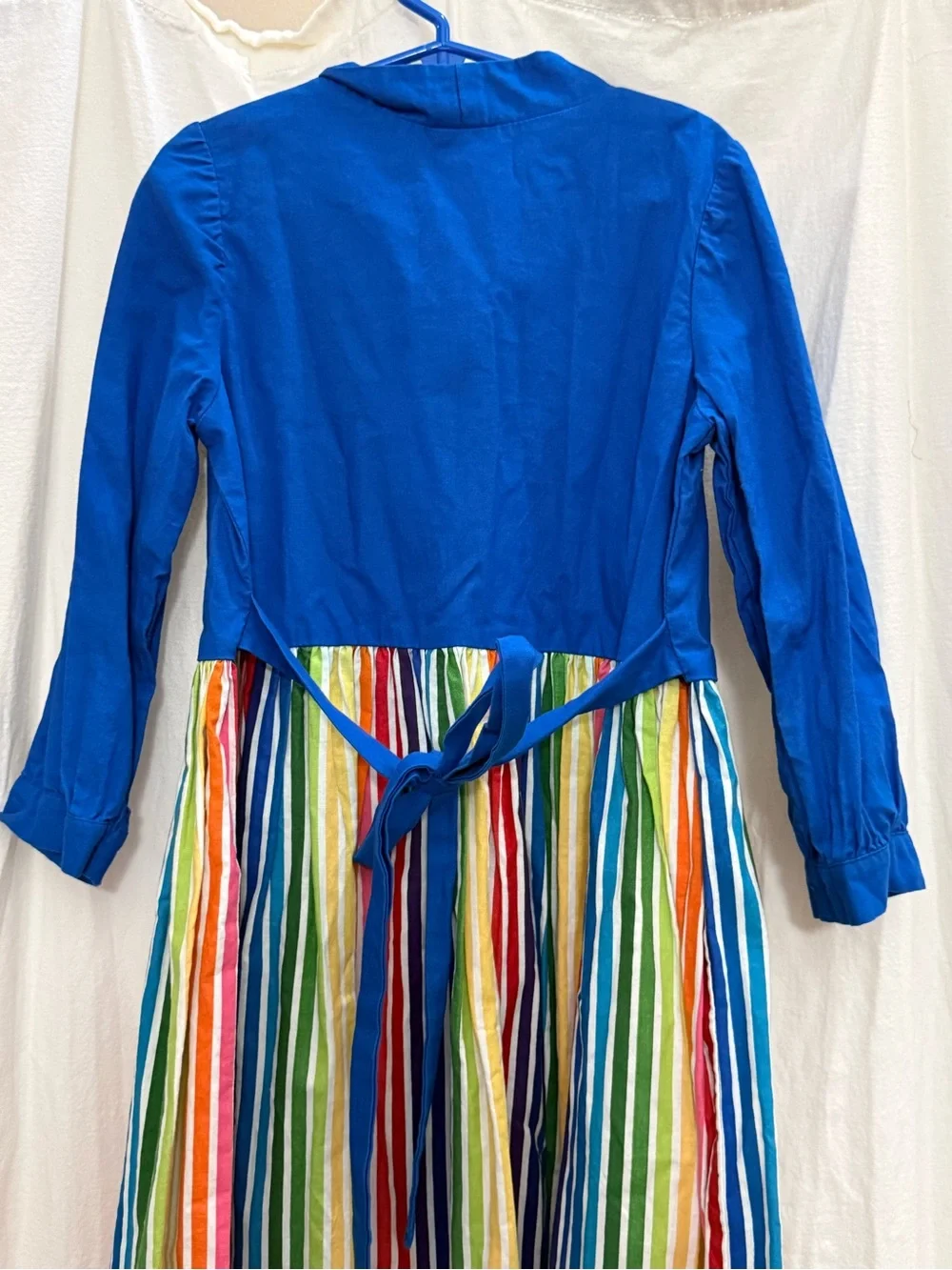 NWOT Misha Lulu Girls 12 Rainbow Twirl Dress USA Boutique School & Fall Photos
